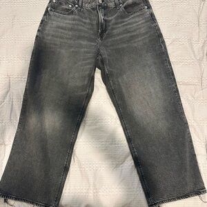 American Eagle Outfitters black Stovepipe jeans